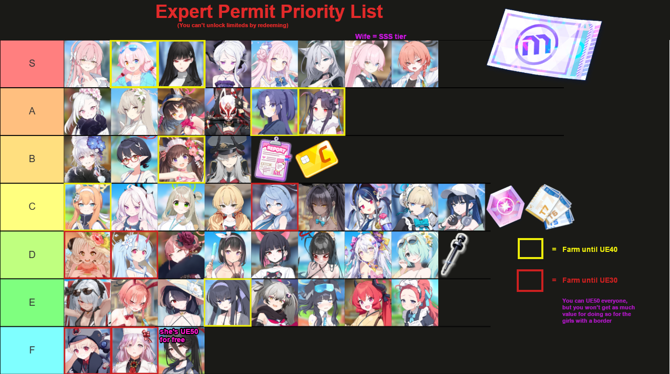 expert permit priority